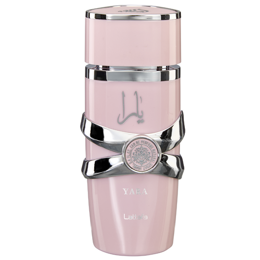Lattafa Yara original fragrance bottle; bottle not included with decant