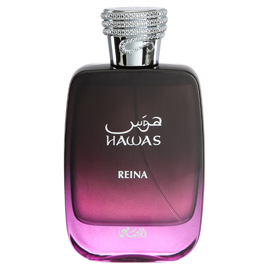 Rasasi Hawas Reina original fragrance bottle; bottle not included with decant