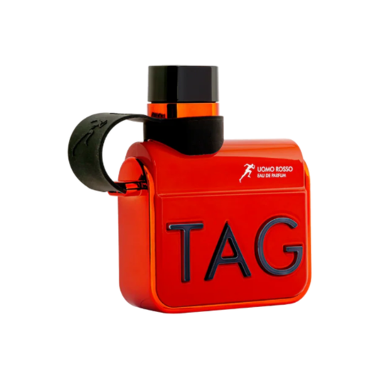 Armaf Tag Uomo Rosso original fragrance bottle; bottle not included with decant
