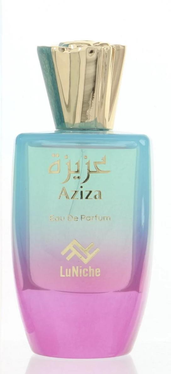 LuNiche Aziza original fragrance bottle; bottle not included with decant